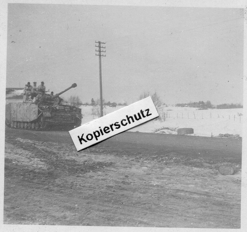 Panzer Langrohr mit Seitenschürzen