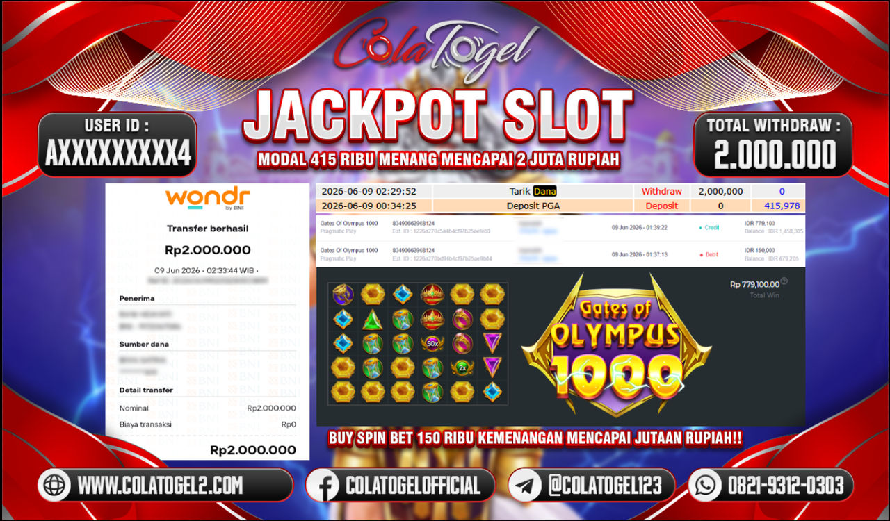 JACKPOT SLOT GACOR!!