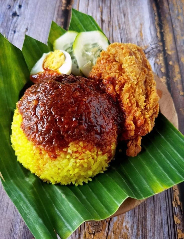 Nasi Kuning Pak haji Nasi kuning Sabah