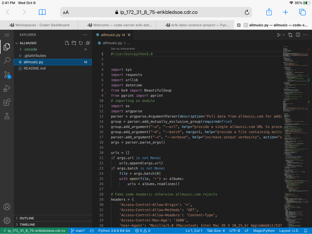iPad Apps for Composing Code