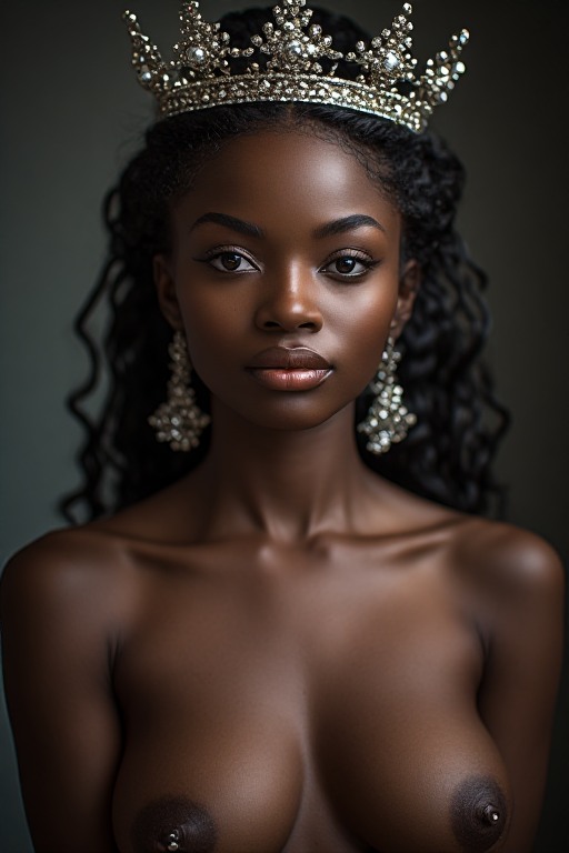 Naked-ebony-Queen-crown-sharp-(13)