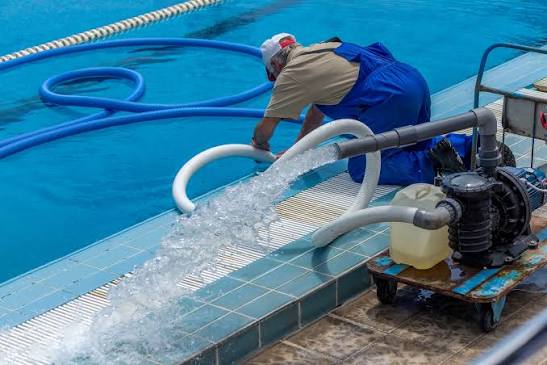 Pool maintenance services by Coach Isaiah