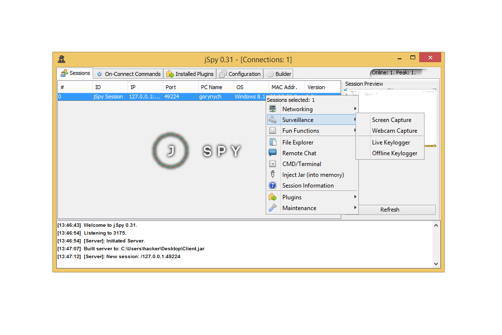 jSpy v0.31 Cracked 2025