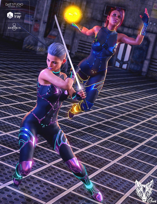 ZK Sci-Fi Outfit 01 for Genesis 8 Female(s) ZK Sci-Fi Outfit 01 for Genesis 8 Female(s)