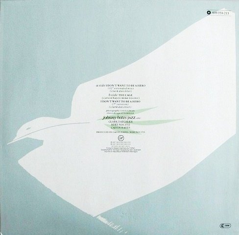 Johnny Hates Jazz - I Don't Want To Be A Hero (1987) [12", 45 RPM | Vinyl Rip 1/5.64] DSD | DSF+MP3