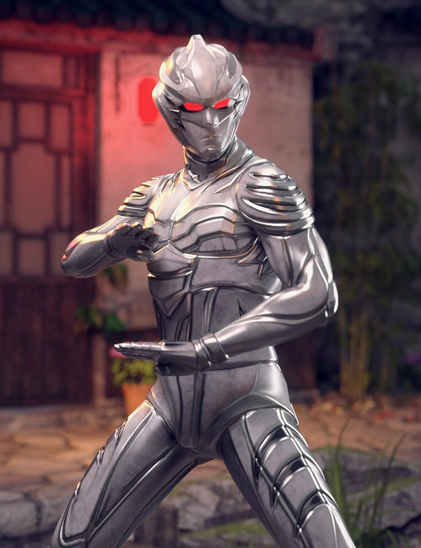BaiHu - The White Tiger Outfit for Genesis 8 Male BaiHu - The White Tiger Outfit for Genesis 8 Male