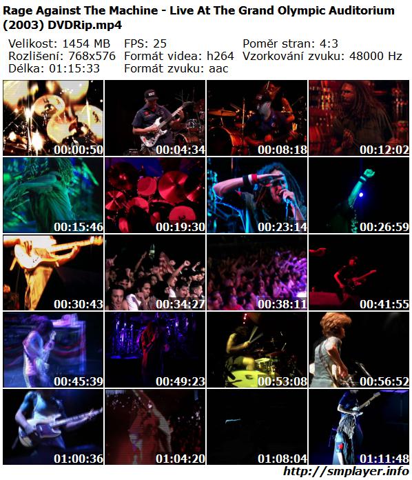 Rage Against The Machine - Live At The Grand Olympic (2003)