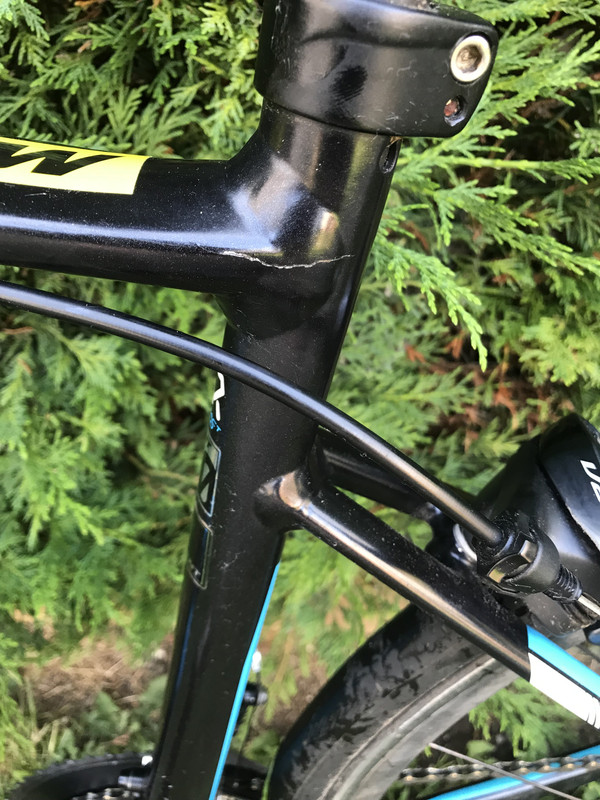 Cracked frame(Giant road bike) any warranty experience? - Singletrack World  Magazine