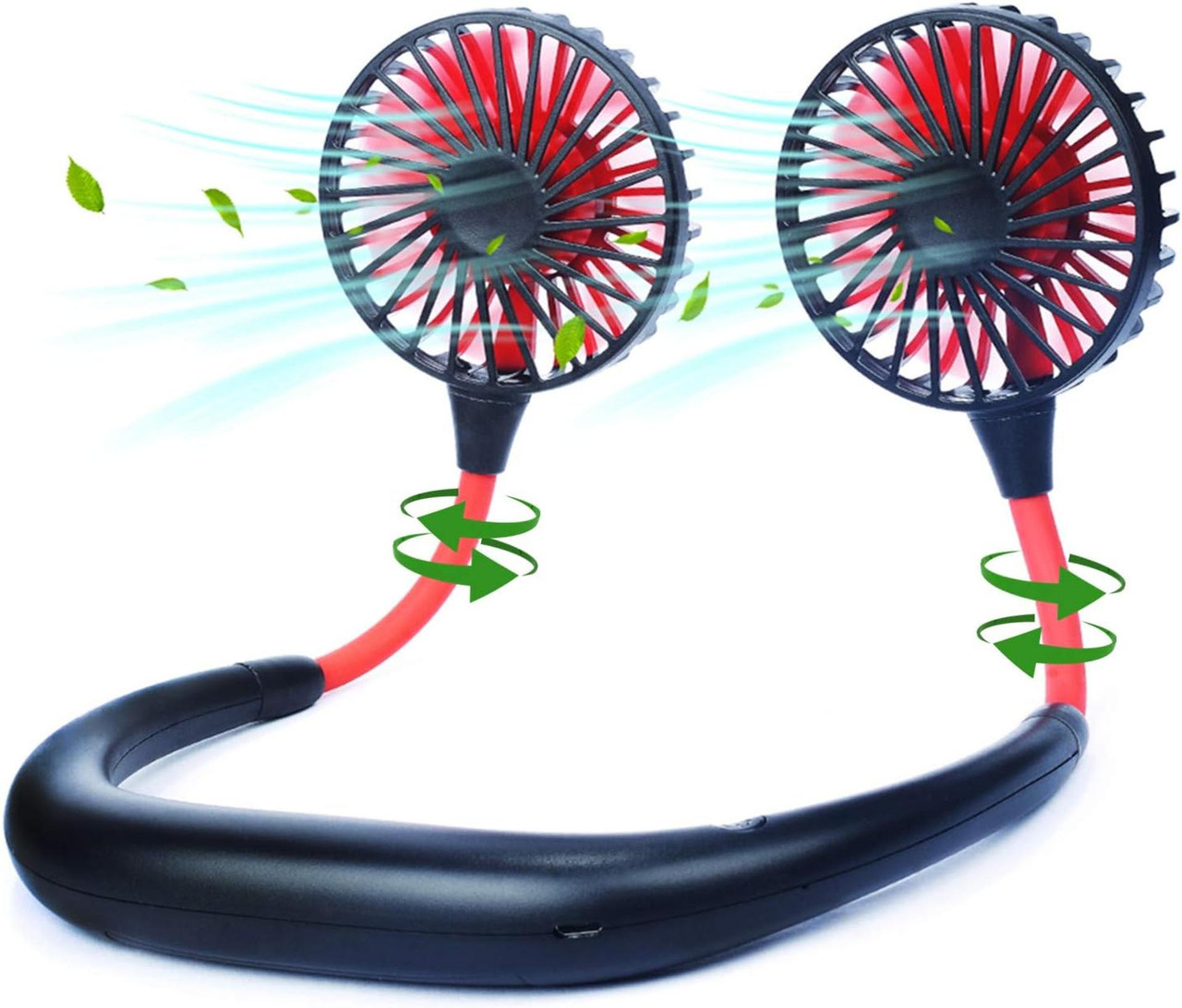 Portable neck fan