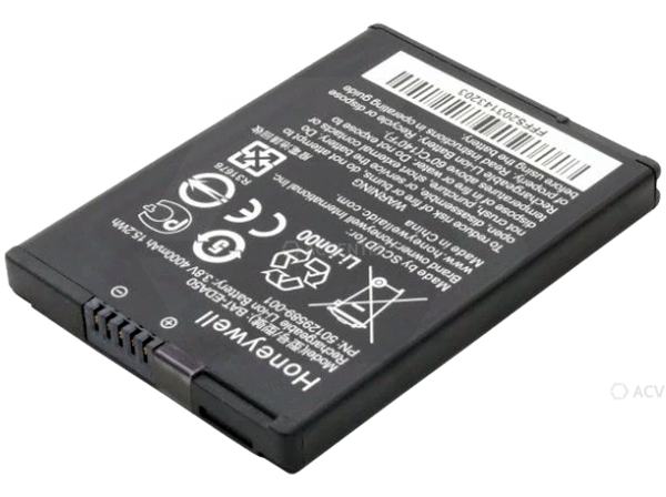 Bateria Honeywell 4500mAh vista frontal