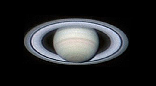 Saturno por Damian Peach 2003