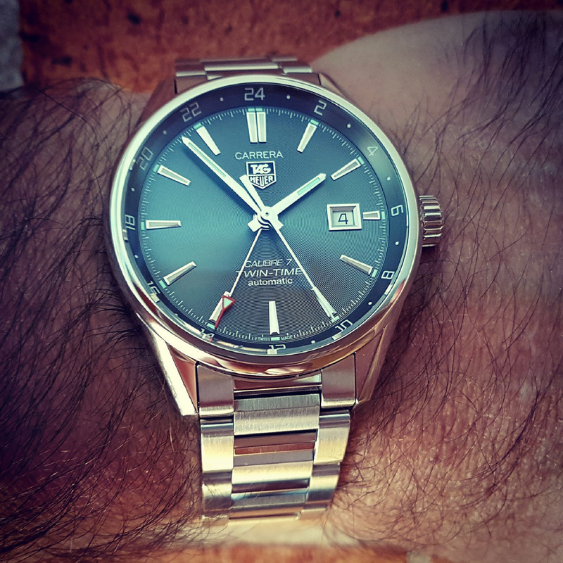 Tag Heuer Carrera Twin Time 41mm Caliber 7 WAR2012 (2)