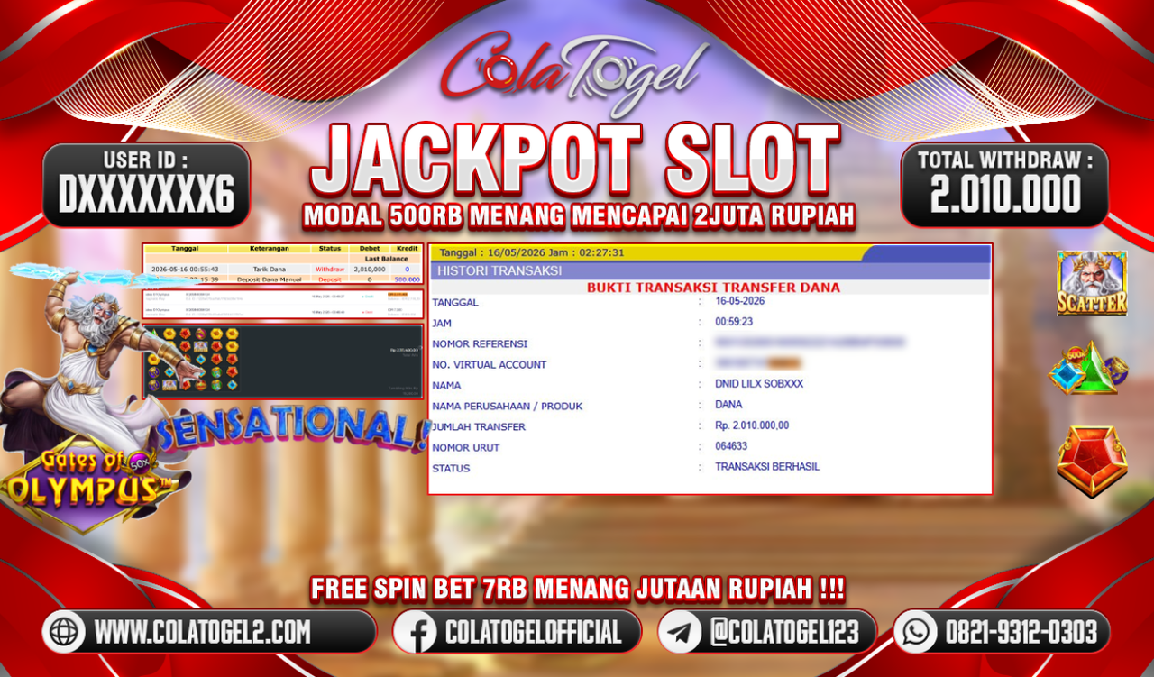 JACKPOT SLOT GACOR!!