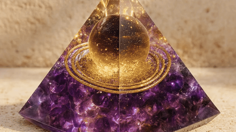 Orgonite Pyramid Energy Device
