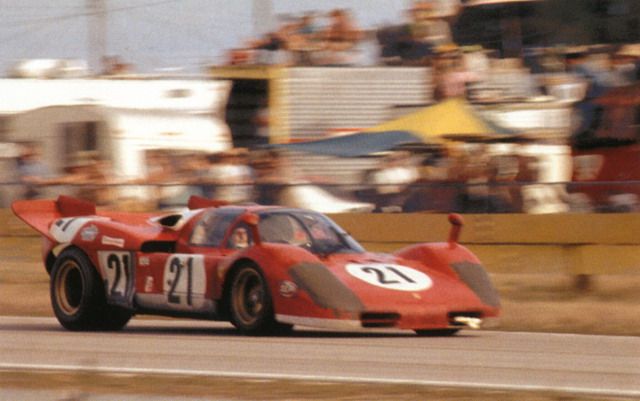 Ferrari 512 S 12h Sebring 1970 – Tameo Montegrosso 1/43 – Kit Métal Blanc Et Résine