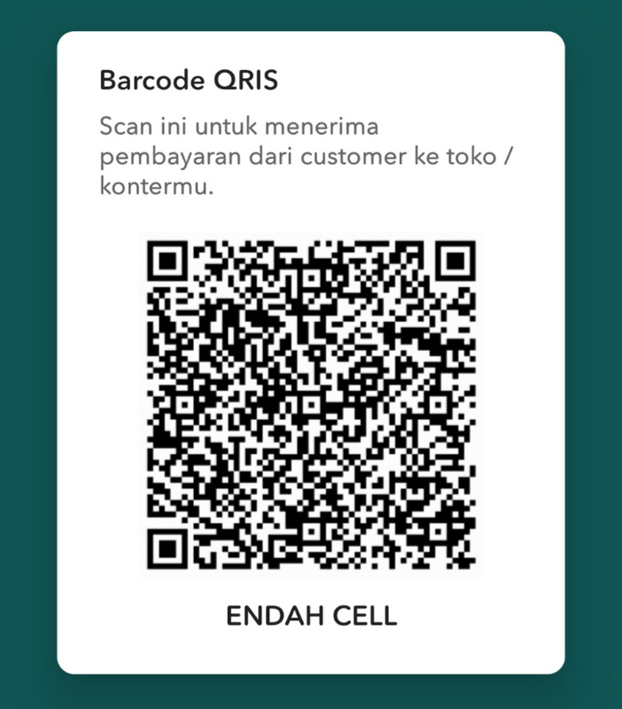 QRIS RAMEBOLA88(ENDAH CELL)