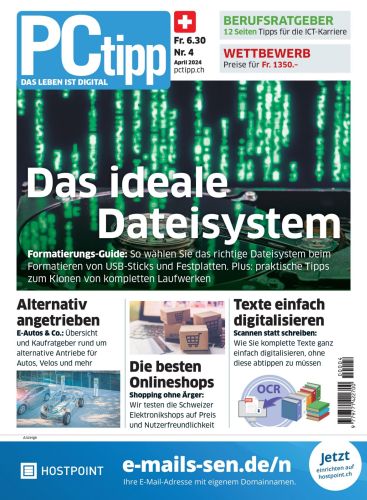 Cover: Pctipp Magazin April No 04 2024