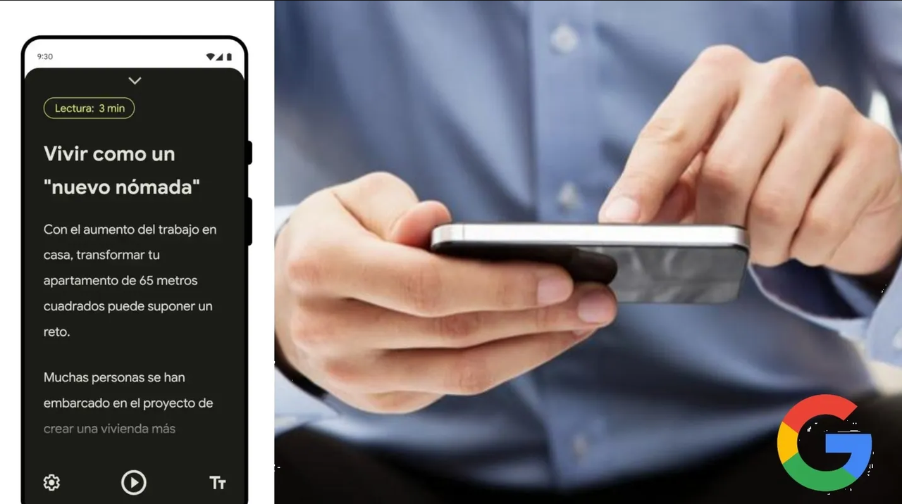 Modo lectura: la nueva app de Google que cambiará la forma en la que lees en tu móvil