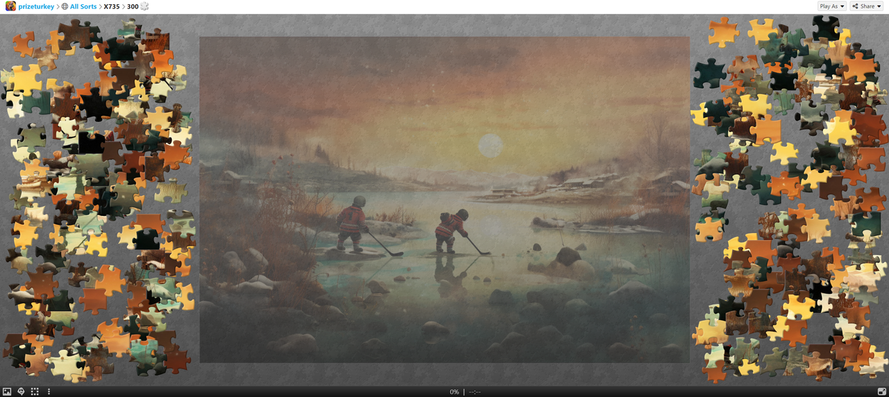 Sunset Unfinished