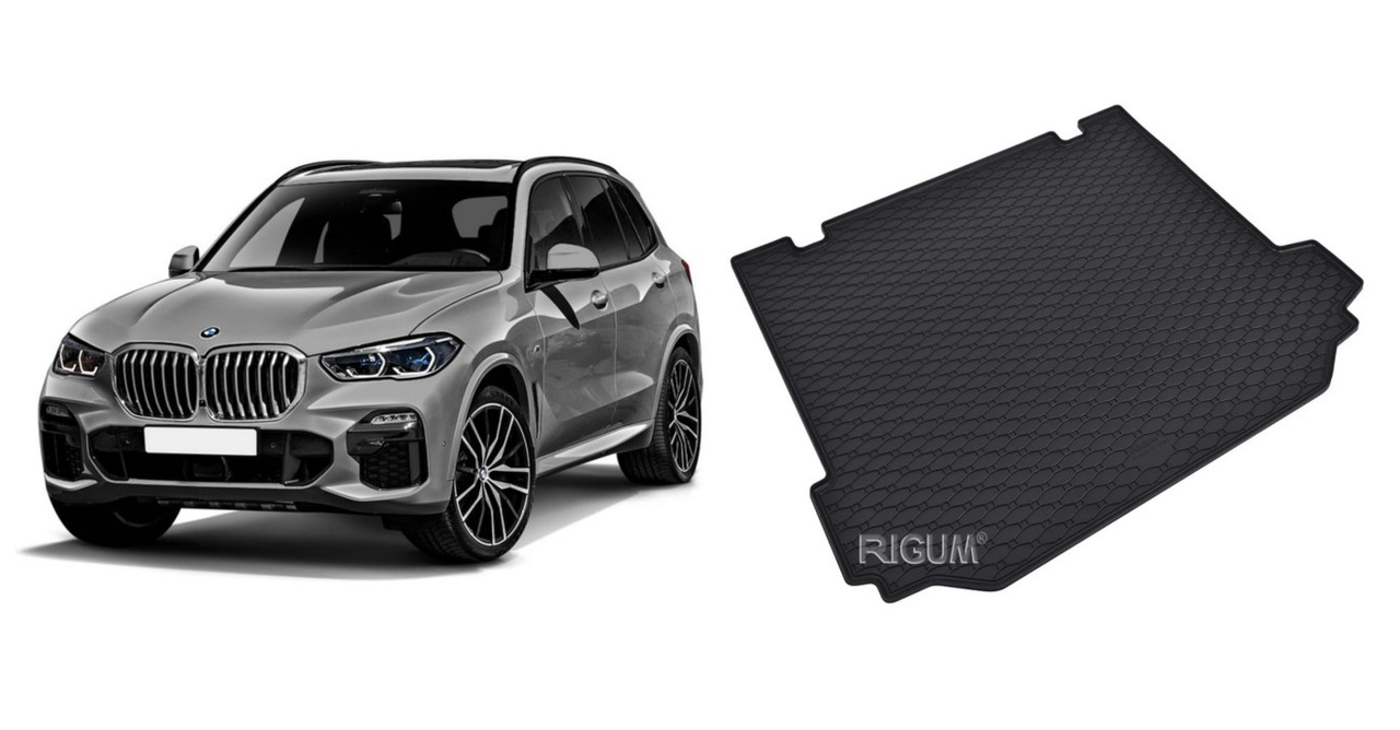 Tavita auto BMW Seria X5 2018-prezent, protectie portbagaj, Cri-Flo, din cauciuc 100%, compatibil cu autoturismul BMW Seria X5