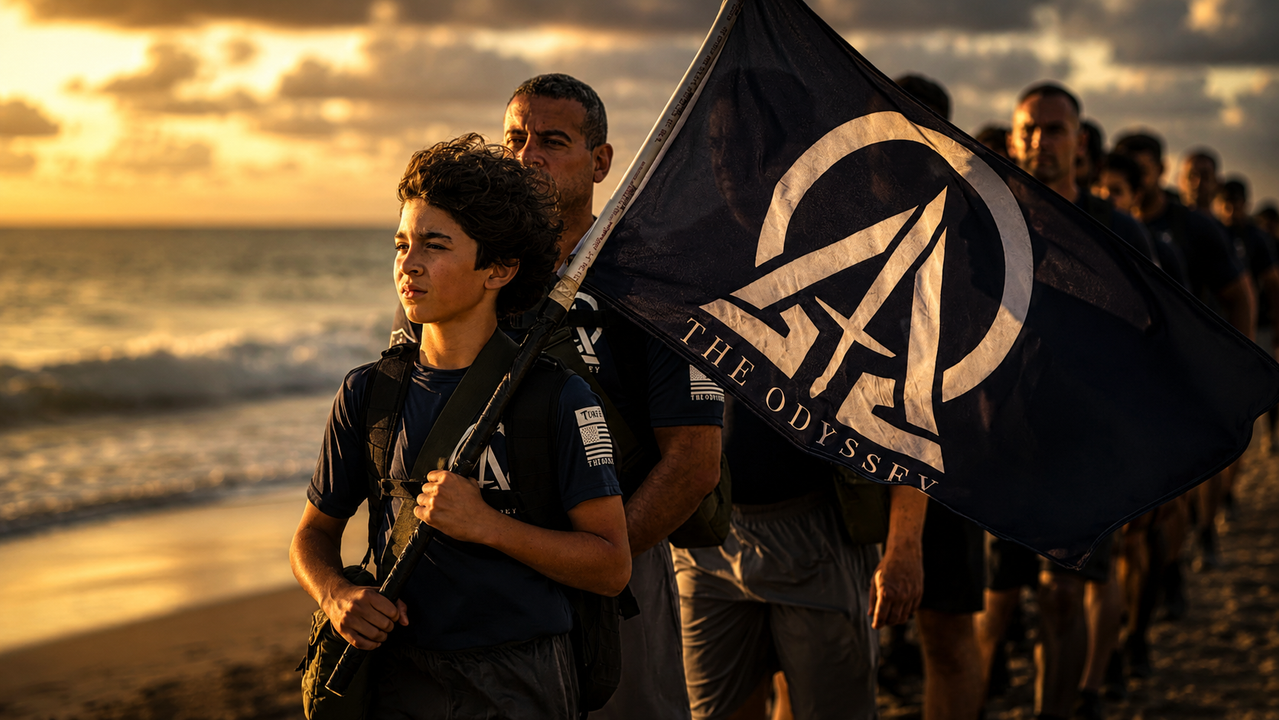 The Odyssey, a father and son rite of passage by Man of War