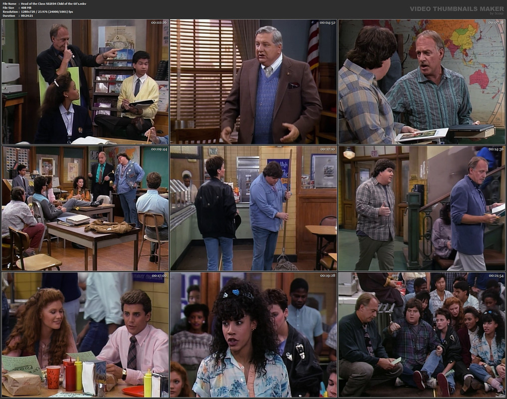 Head of the Class S02E04 Child of the 60's.mkv