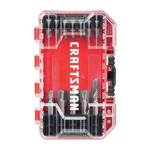 Amazon: Craftsman Juego de puntas de destornillador. 24 piezas | Envío gratis con Prime