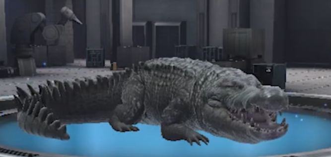 Deinosuchus is suprisingly good in combat considering it's only a rare
