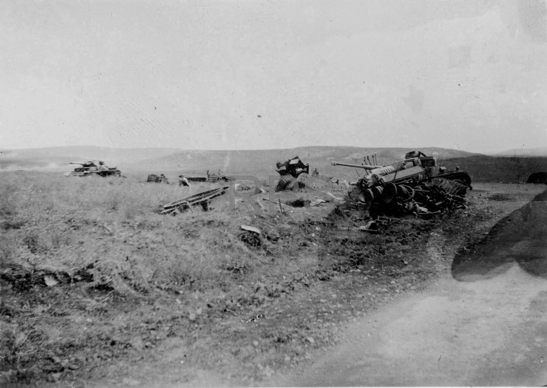German Panzer IV Tanks Italy