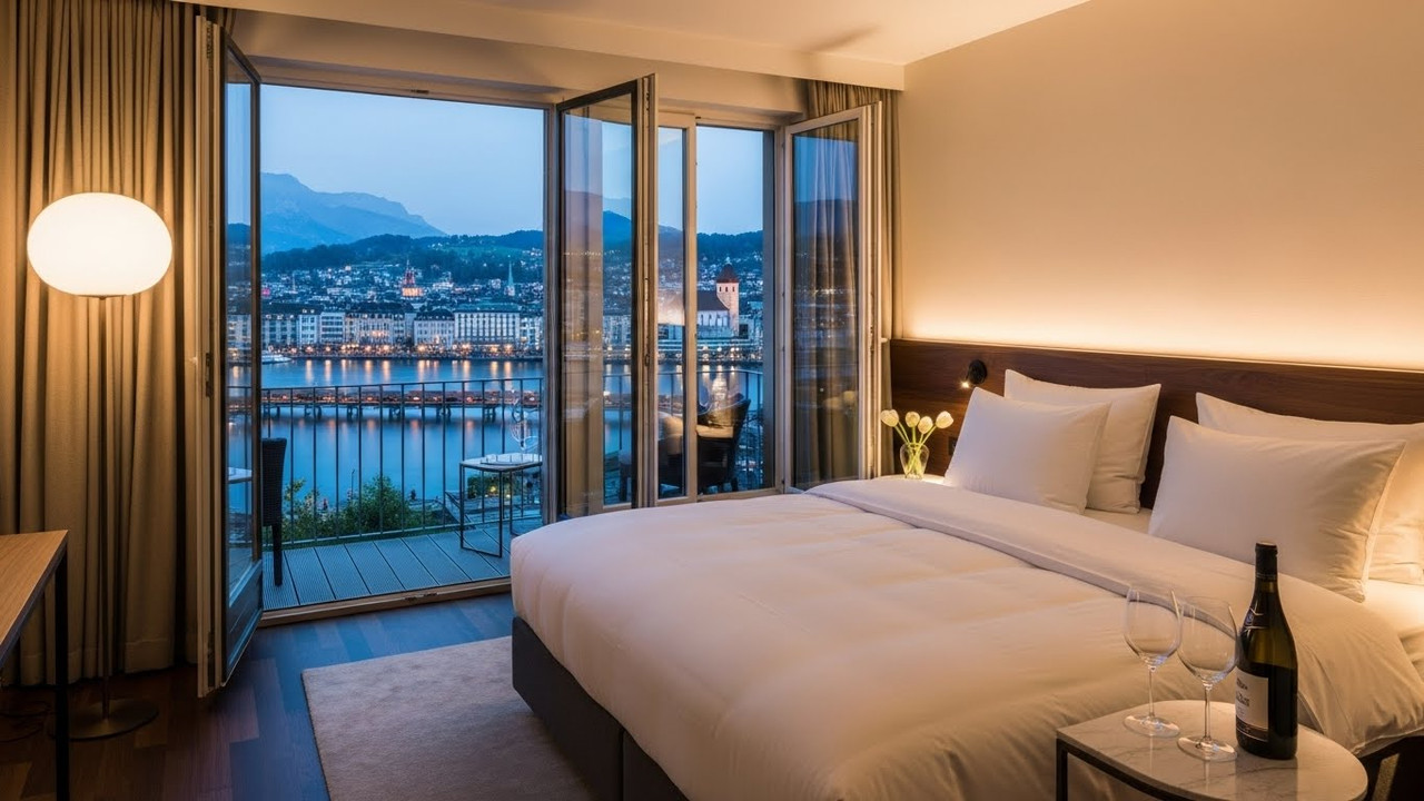 As águas turquesas do Lago Brienz