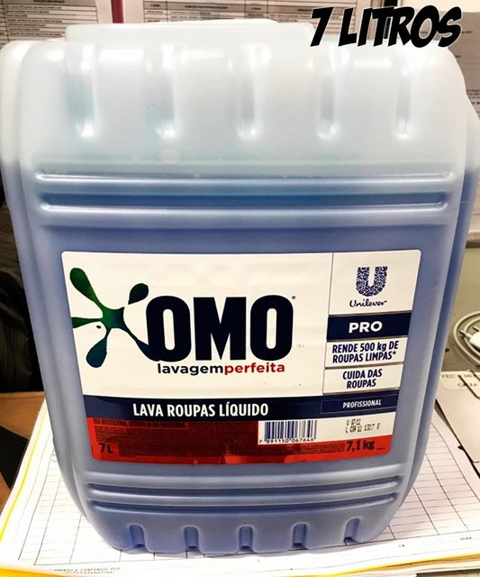 Detergente Líquido OMO Profissional Lavagem Perfeita 7L