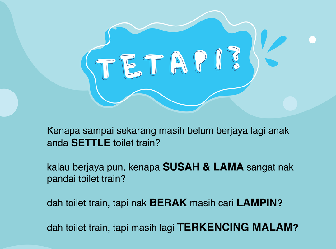 Cara mudah untuk toilet training anak