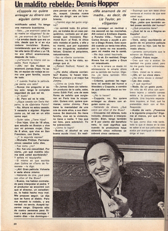 1658 FOTOGRAMAS Año 35 Segunda Epoca 20 de mayo de 1981 04