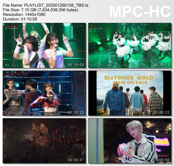 [TV-Variety] PLAYLIST – 2025.01.28