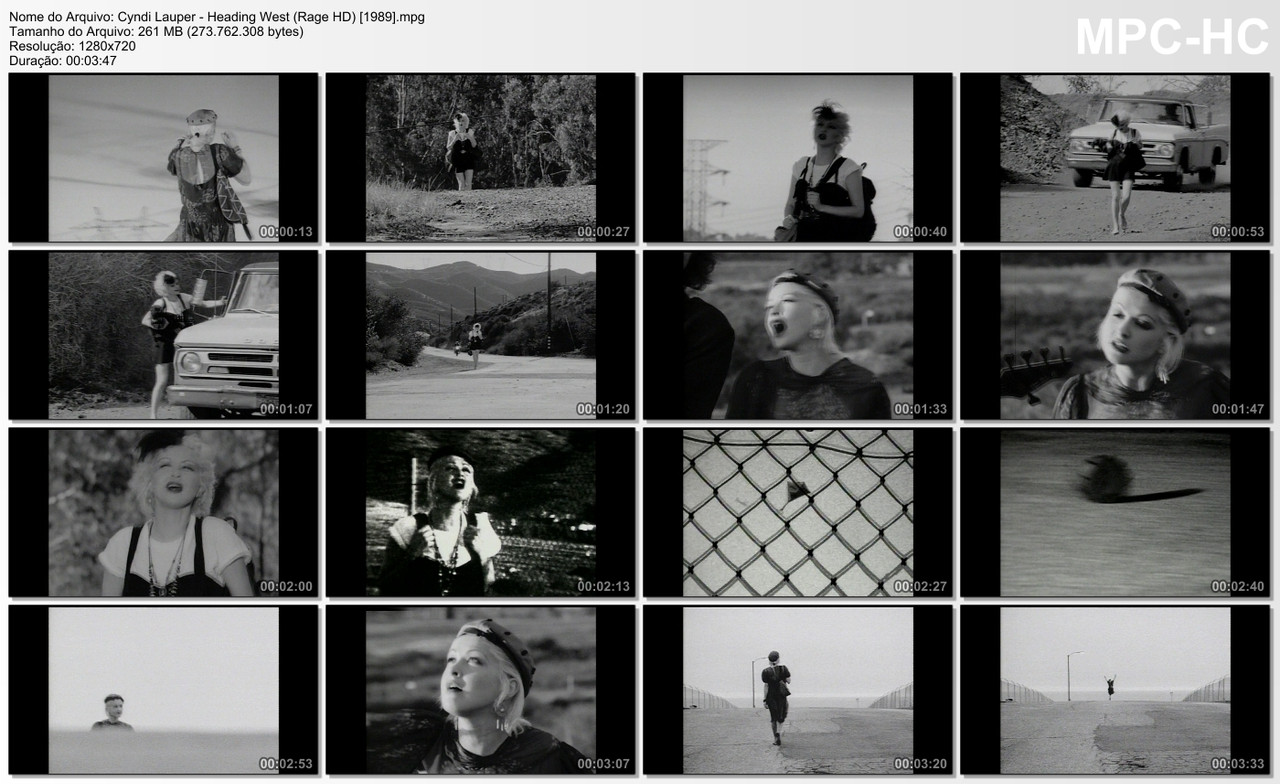 Cyndi Lauper - Heading West (Rage HD) [1989]