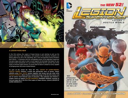 Legion of Super-Heroes v01 - Hostile World (2012)