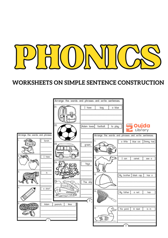 Download Worksheets on Simple Sentence Construction PDF or Ebook ePub For Free with | Phenomny Books