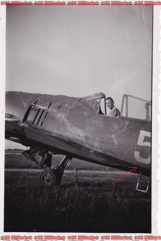 HAMMER FOTO Flugzeug FW 190 Kennung weiße 5 JG 2 - Russland 1942