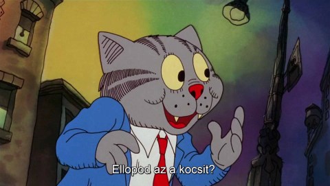  Fritz, a macska (Fritz the Cat) (1972) 1080p x264 AAC HUNSUB MKV - színes, feliratos amerikai animációs film, 78 perc Ftc3