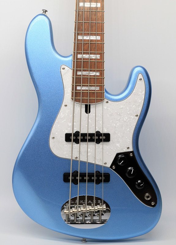 Lakland 55-60 Vintage J Custom Lake Placid Blue  01