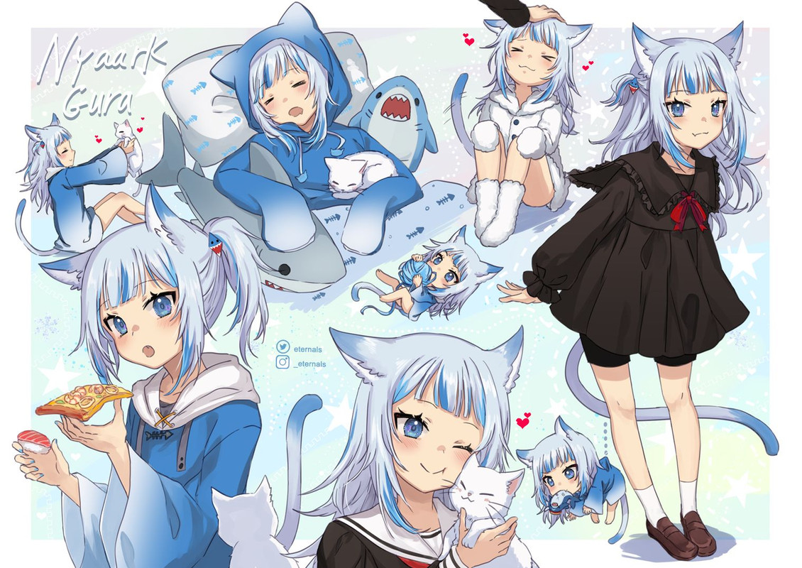 gawr-gura-and-bloop-hololive-and-1-more-drawn-by-ten-chan-eternal-s-3149028ed7b3e898b1f74c8c1286b