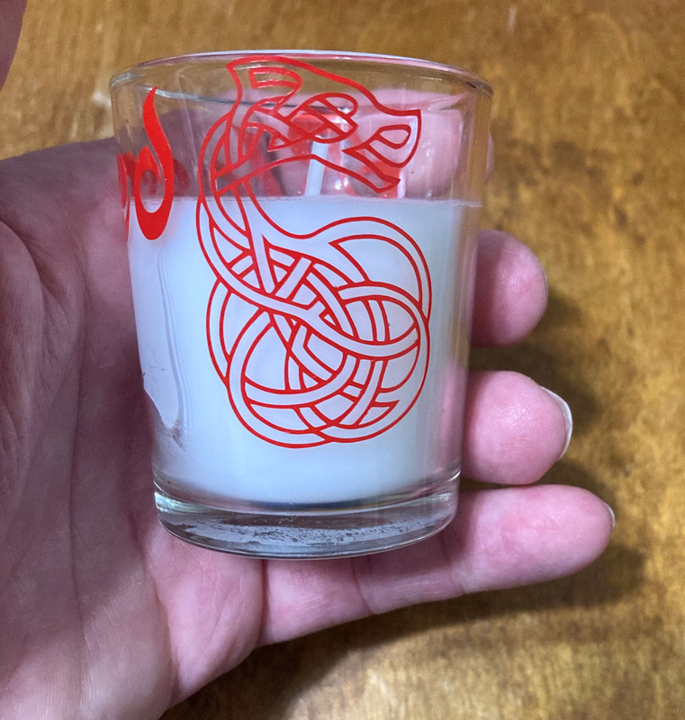 handcrafted votive candle holder