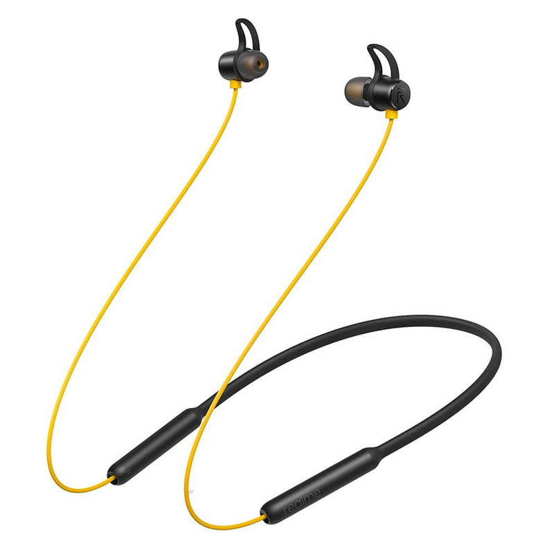 سماعات realme Buds Wireless لاسلكية - بلوتوث 5.0 - بطارية 12 ساعة - أصفر