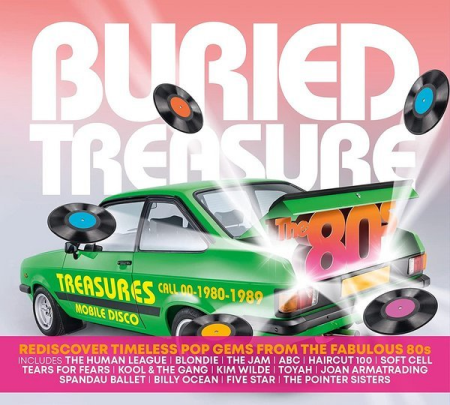 VA - Buried Treasure: The 80s (3CD, 2021)