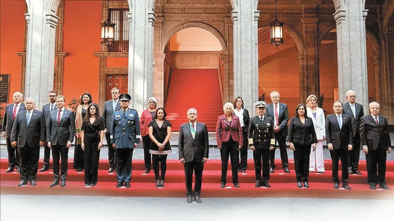 A un año de concluir, AMLO conserva a 50% de su Gabinete original