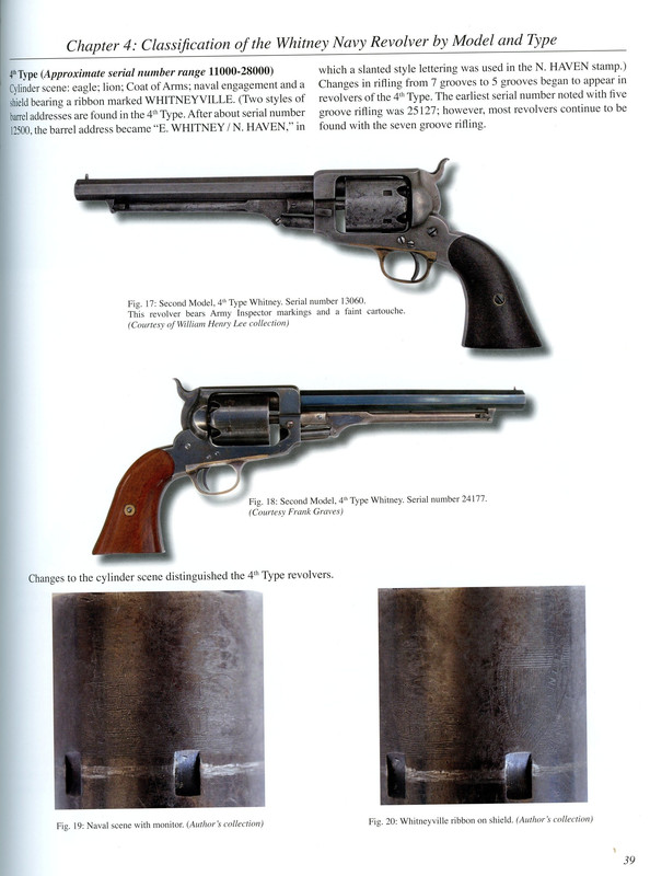 Second Model 4th Type Whitney Navy Revolver--my Sn 23090