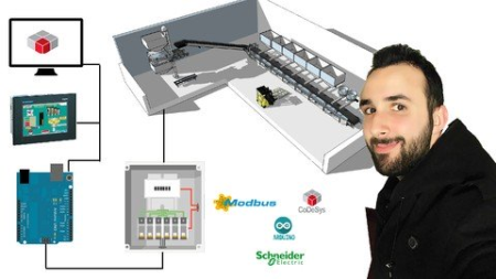 Integrate Arduino ,Soft PLC and HMI using ModBus TCP