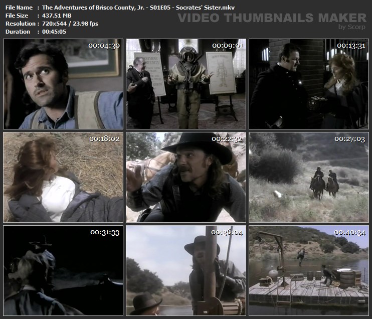 The Adventures of Brisco County, Jr. - S01E05 - Socrates' Sister.mkv