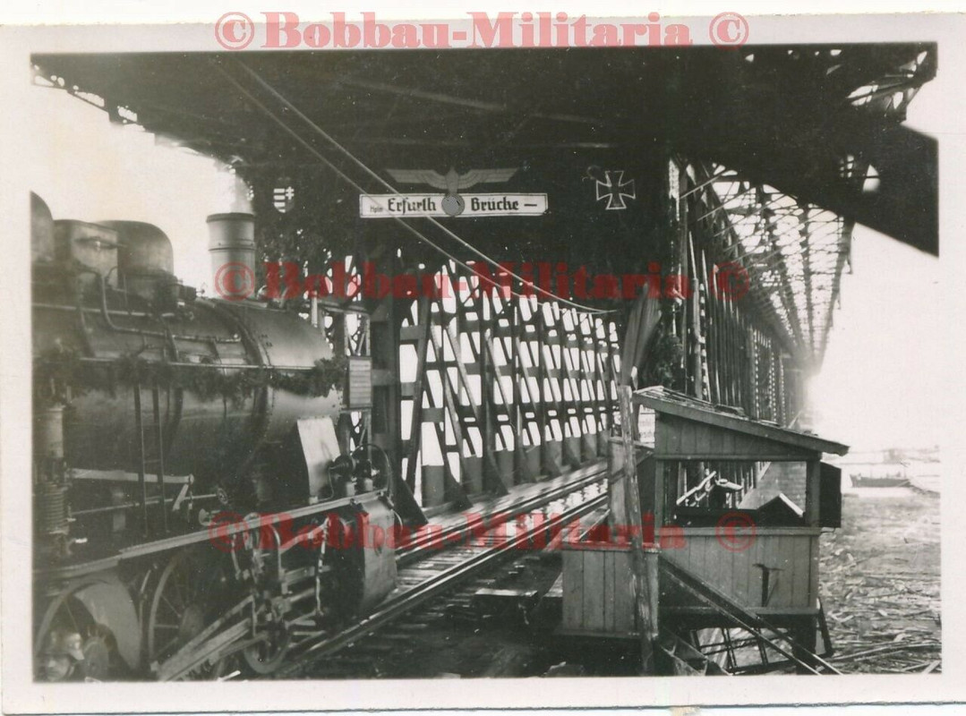 DNJEPROPETROWSK Dnipro Eisenbahn Dampflokomotive LOK Hptm.Erfurt Brücke TOP