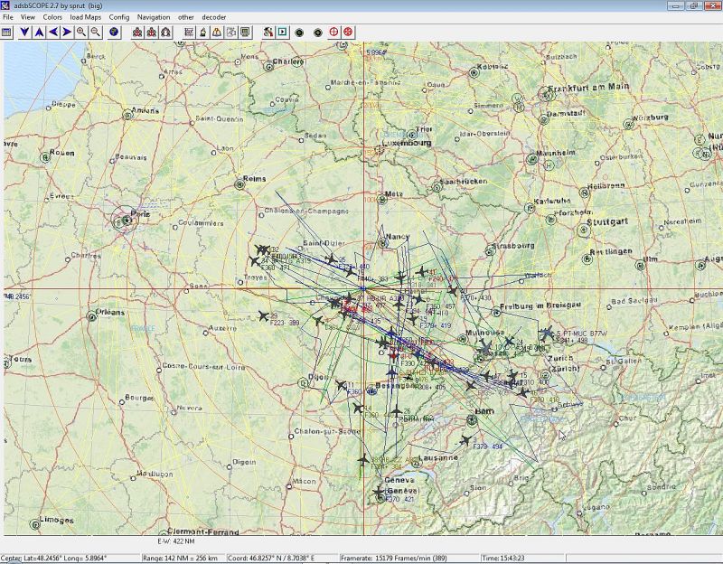 Réception ADSB du 6.5.24  ADSB-6-5-24-1090-MHZ-3